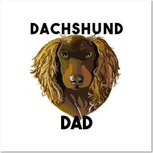 Dachshund Dad Posters and Art